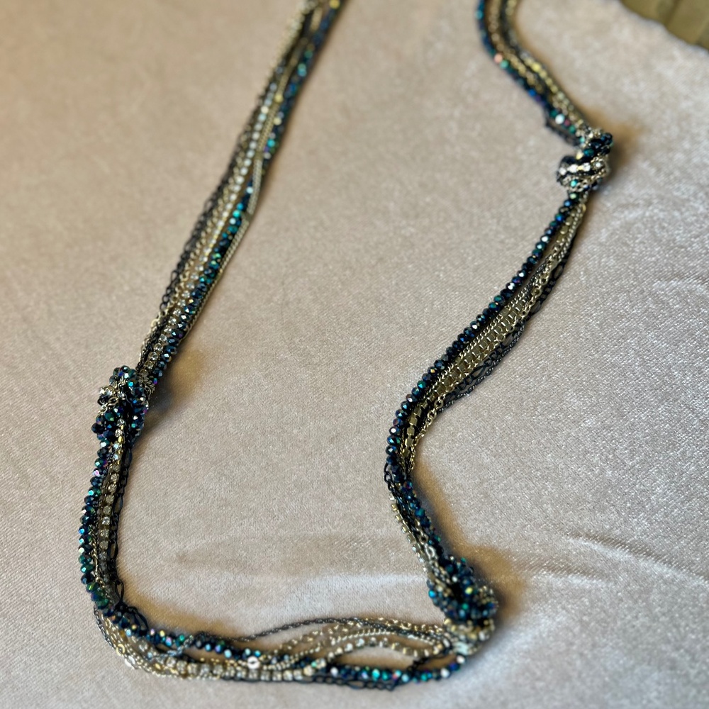 Necklace- Multi strand 32 inch